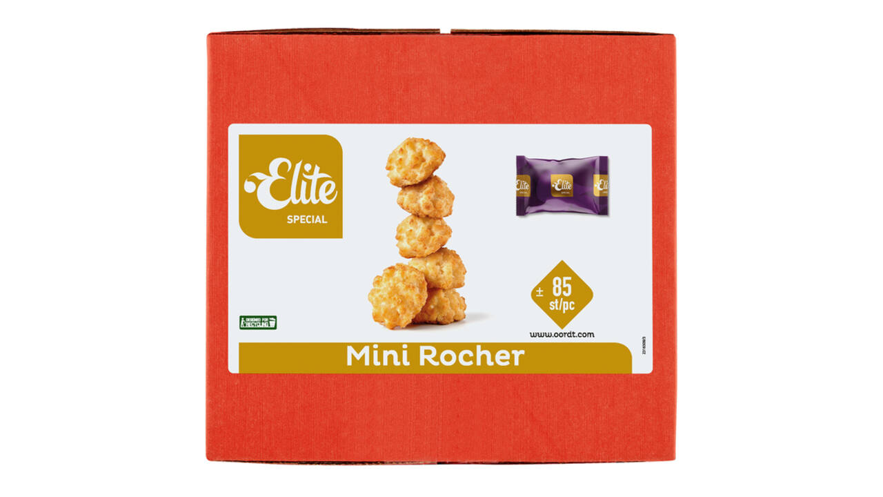 Koekjes Elite mini rocher 85 stuks