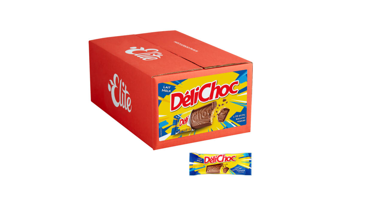 Koekjes Elite délichoc melk 110 stuks