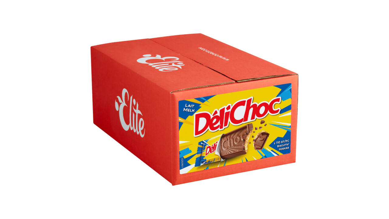 Koekjes Elite délichoc melk 110 stuks