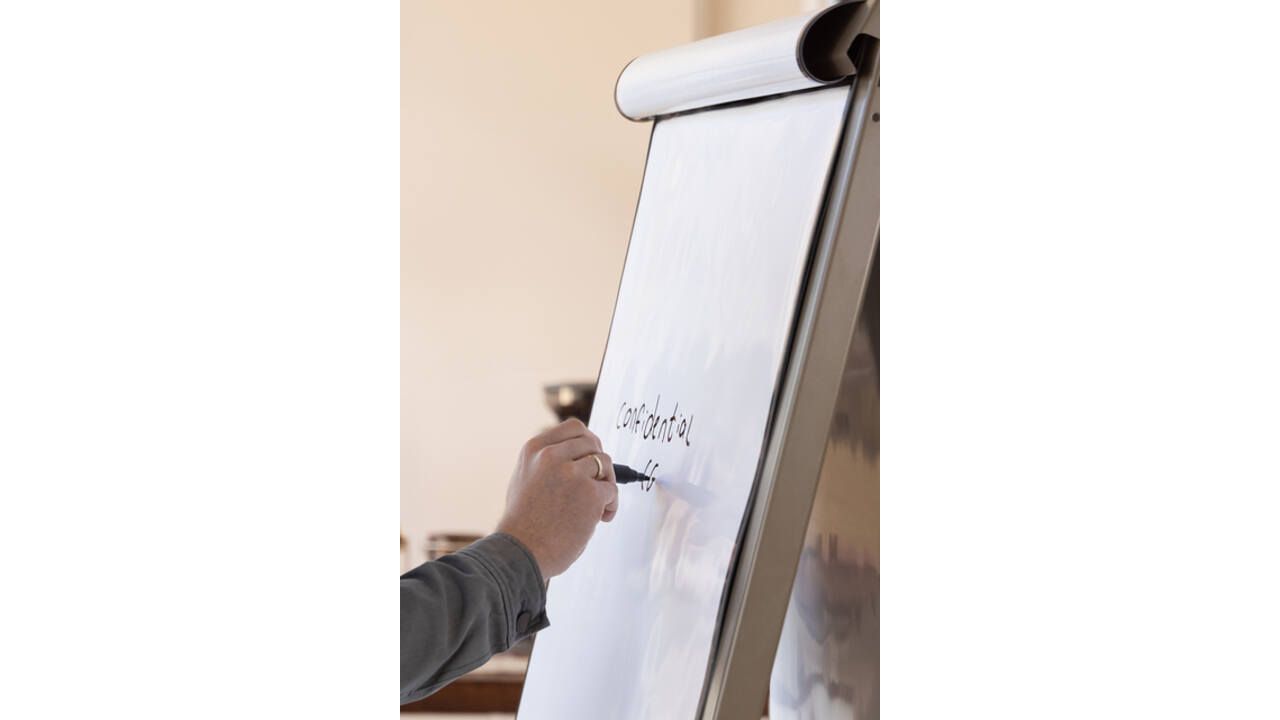 Flipoverpapier Bambook 65x95cm uitwisbaar 10 vel