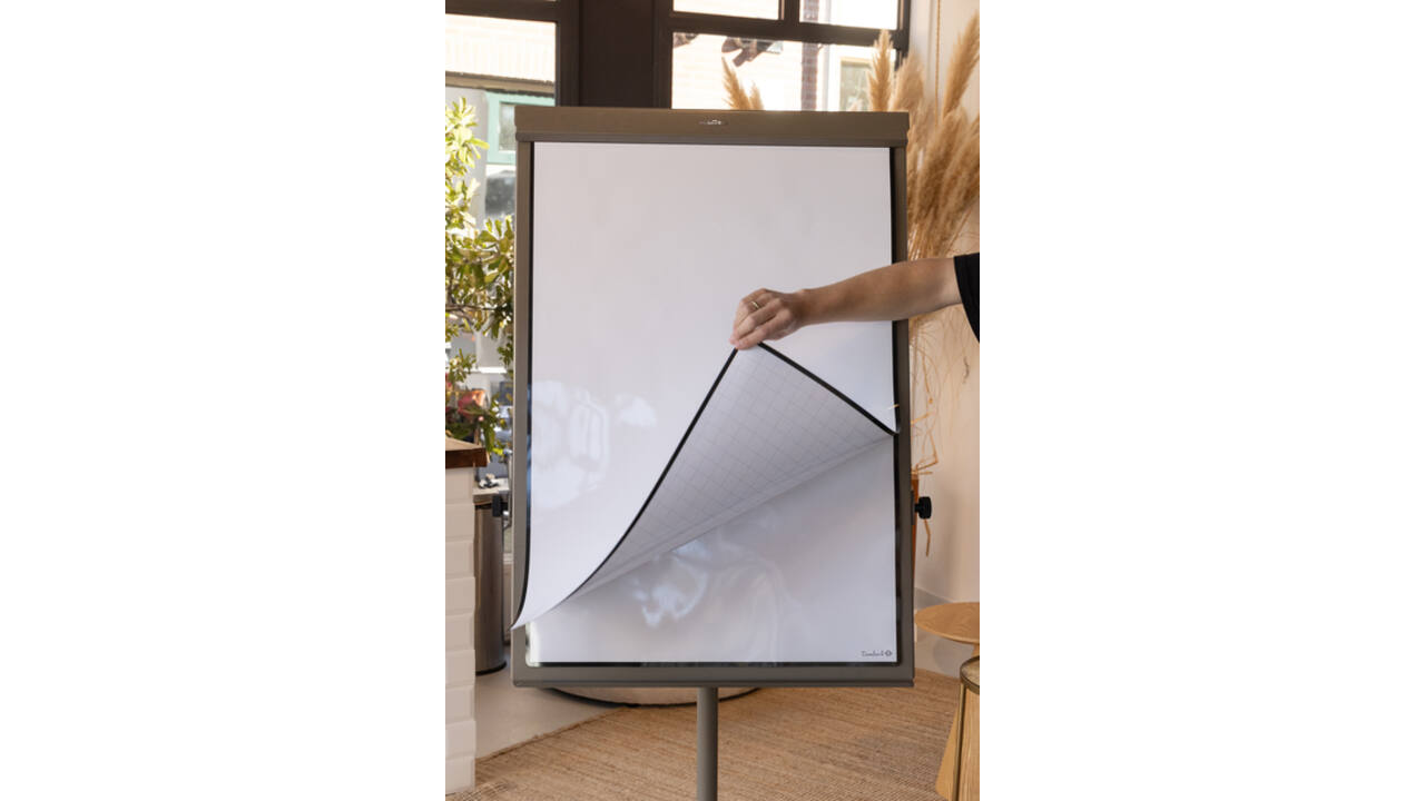 Flipoverpapier Bambook 65x95cm uitwisbaar 10 vel
