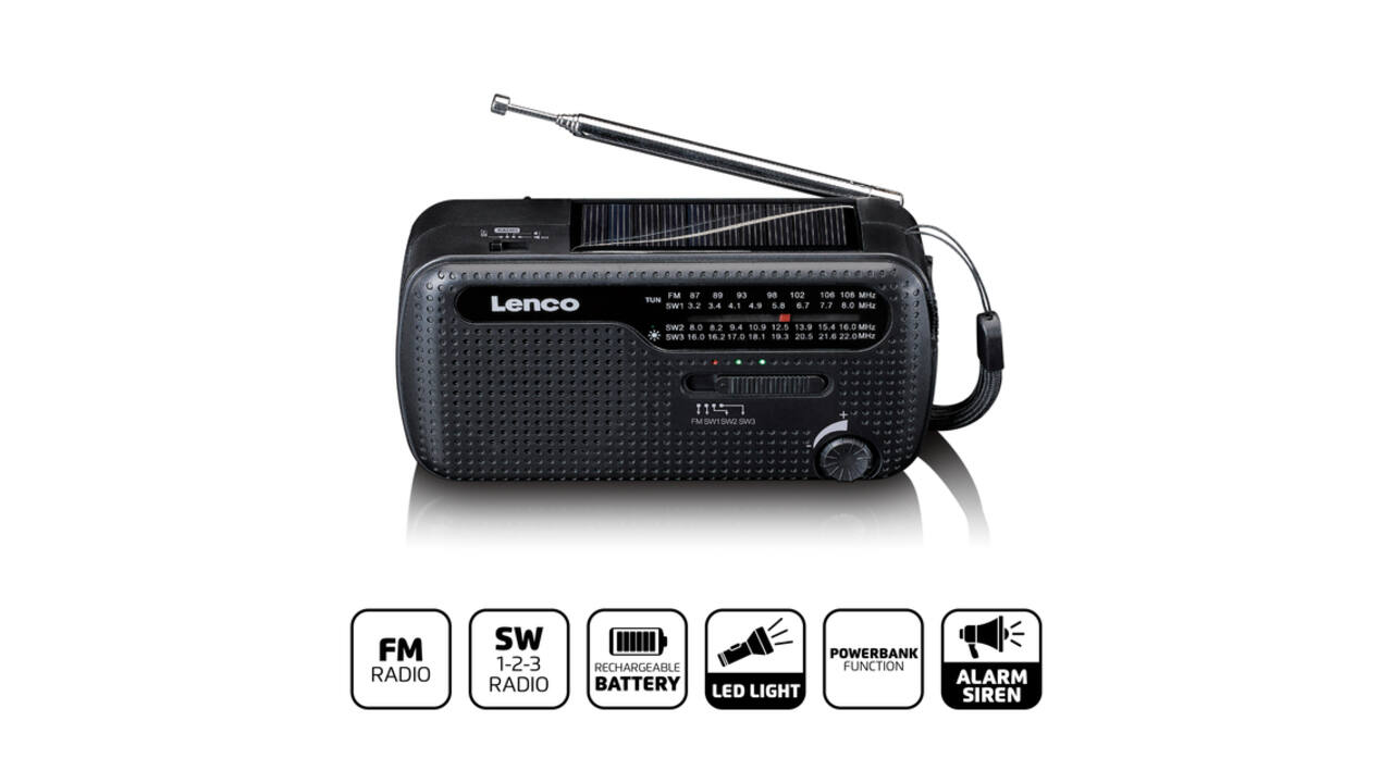 Noodradio Lenco MCR-113BK