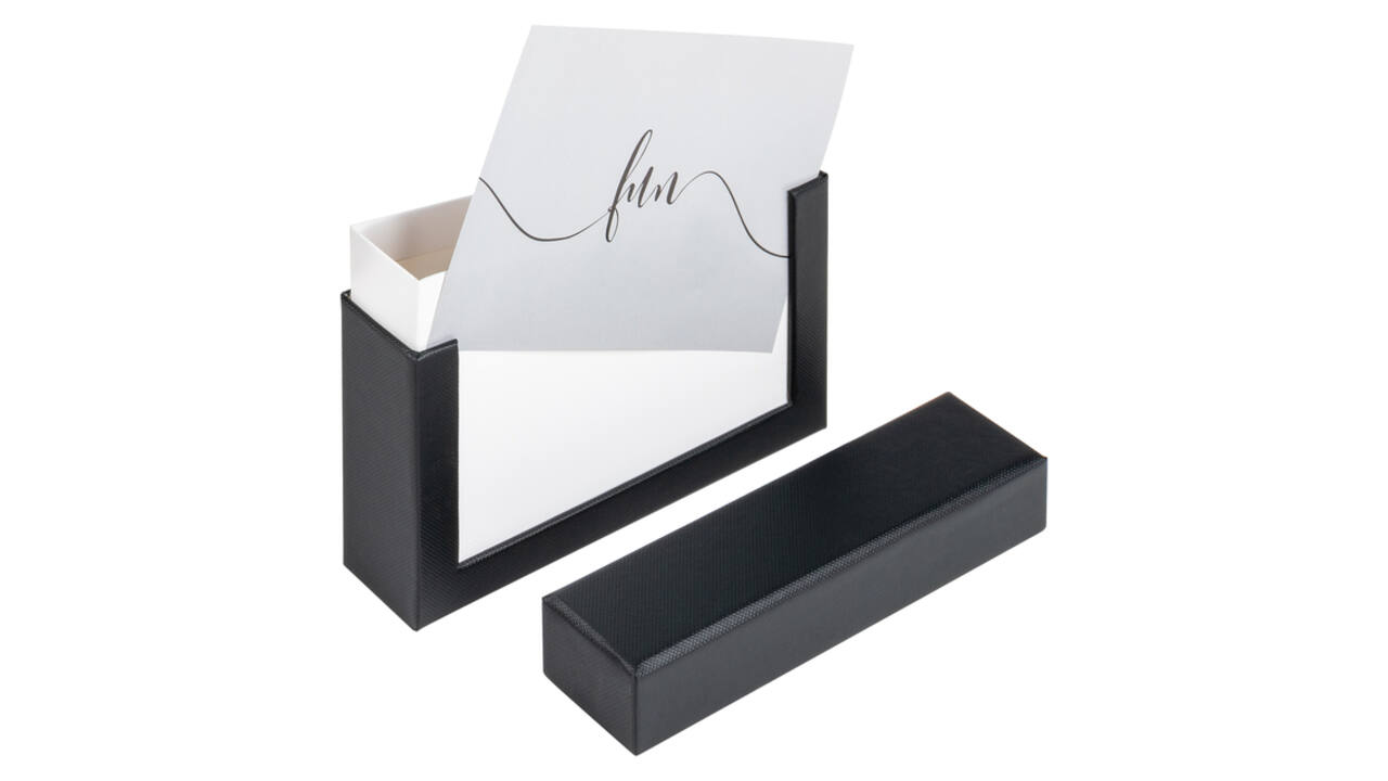 Fotobox walther design Fun 10x15cm 100 foto's zwart