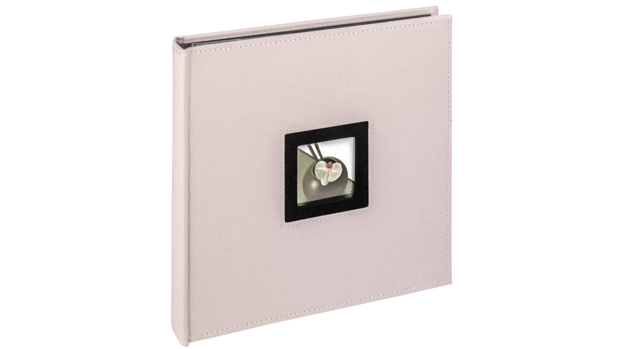 Fotoalbum walther design Black & White 26x25cm 25vel grijs