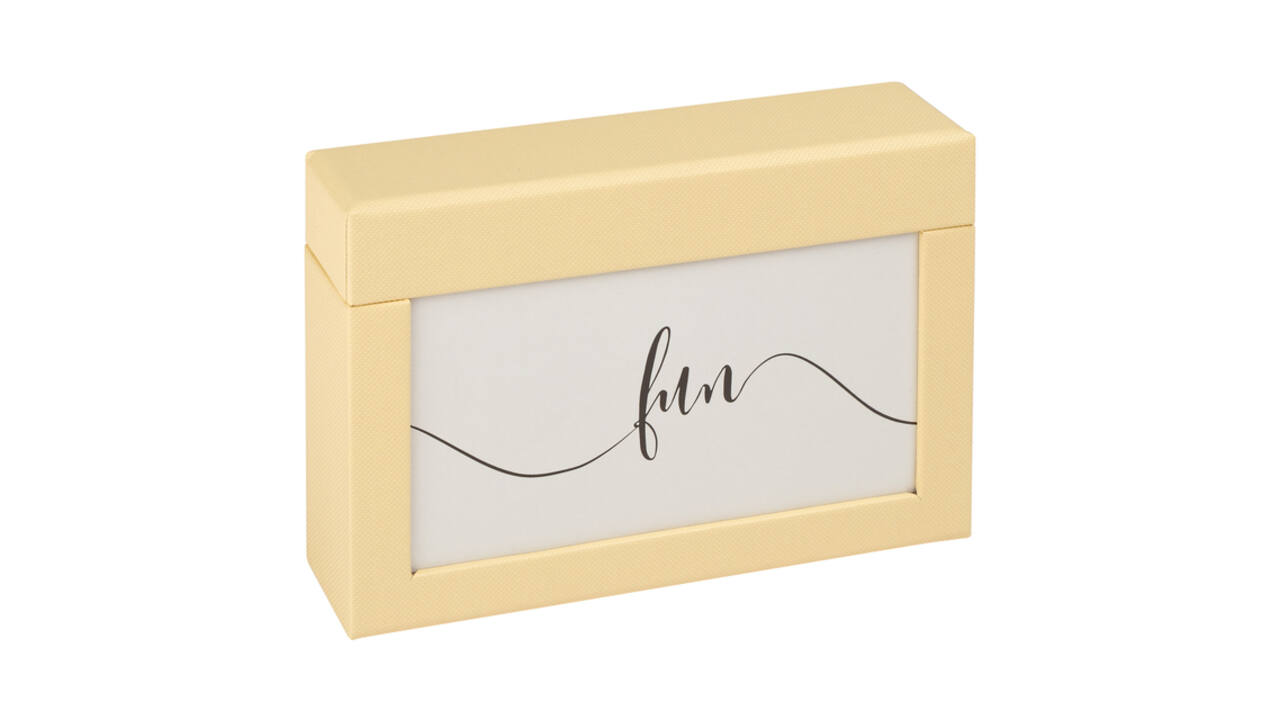 Fotobox walther design Fun 10x15cm 100 foto's creme