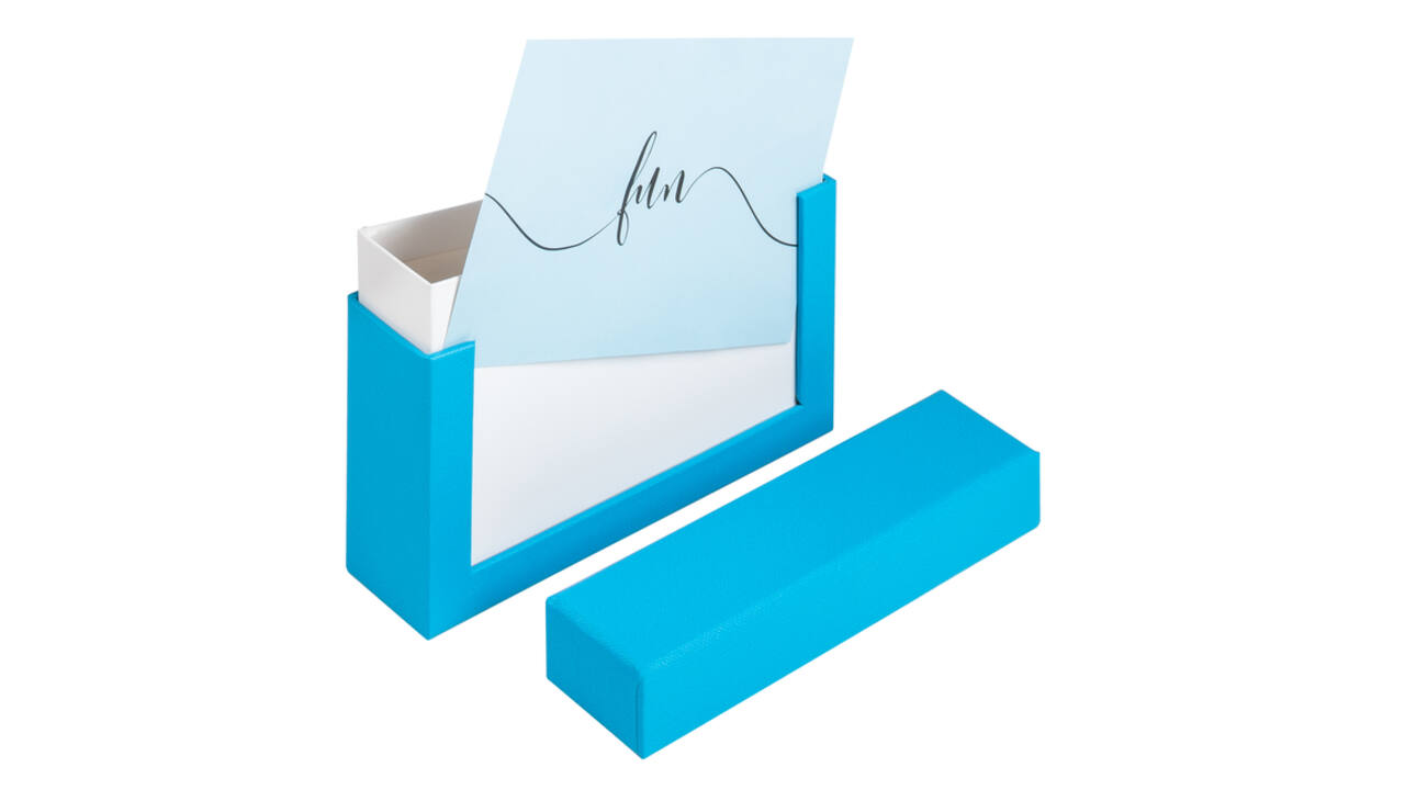 Fotobox walther design Fun 10x15cm 100 foto's oceaan blauw