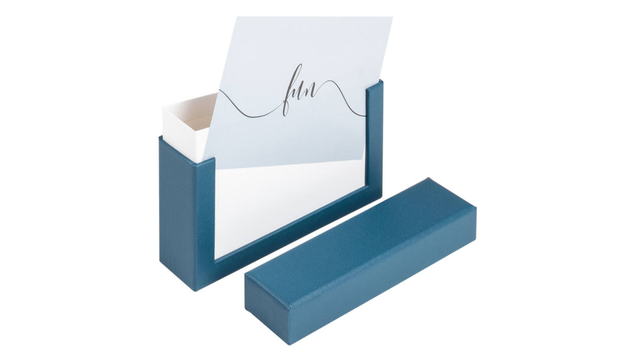 Fotobox walther design Fun 10x15cm 100 foto's blauw