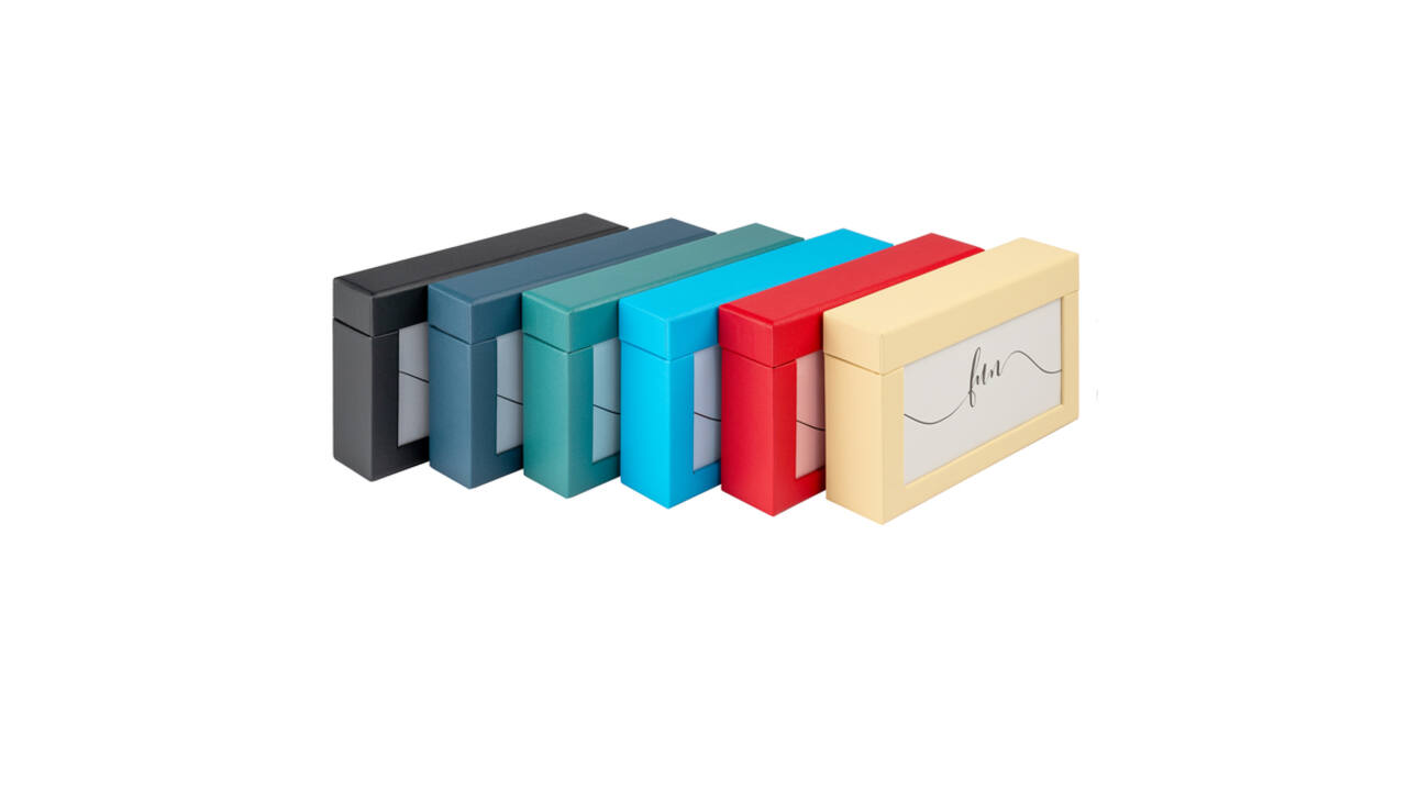 Fotobox walther design Fun 10x15cm 100 foto's zwart