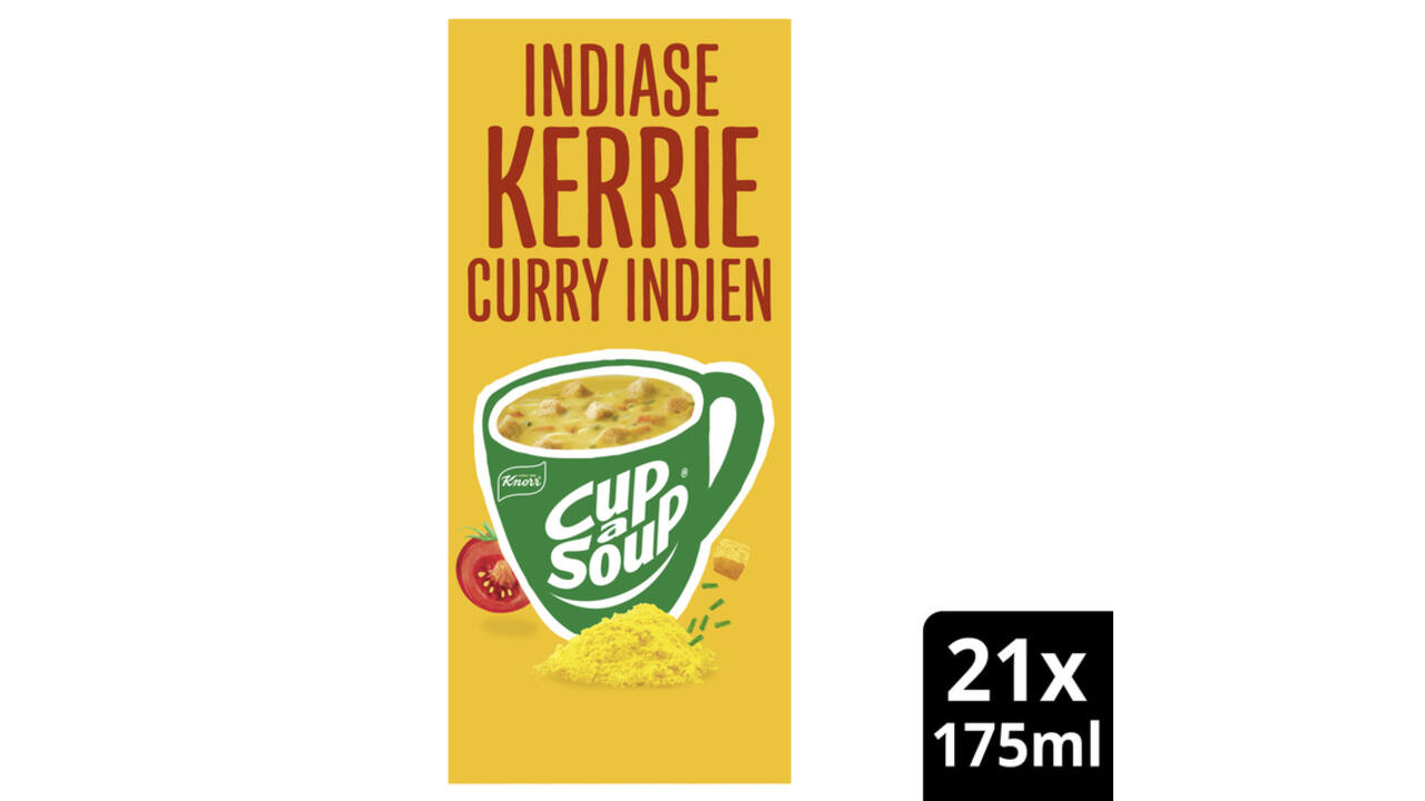 Cup-a-Soup Knorr Indiase kerrie 21x175ml