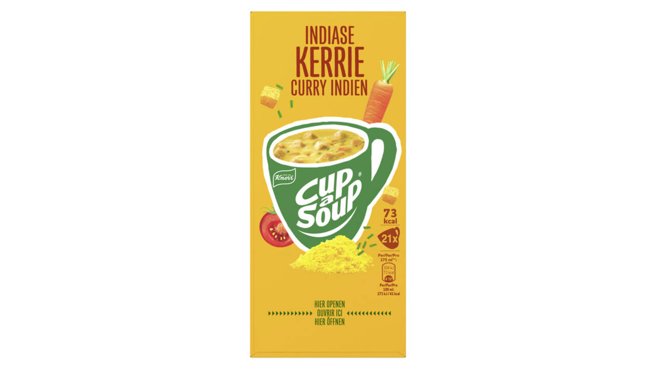 Cup-a-Soup Knorr Indiase kerrie 21x175ml
