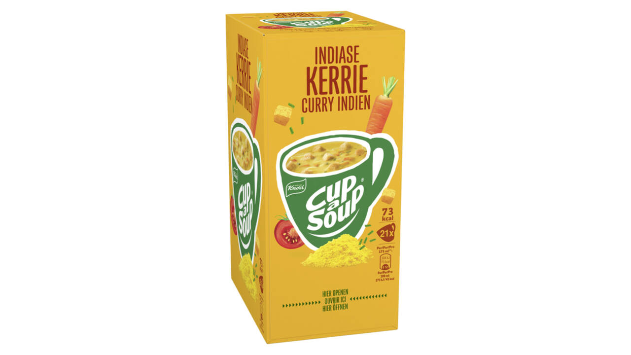 Cup-a-Soup Knorr Indiase kerrie 21x175ml