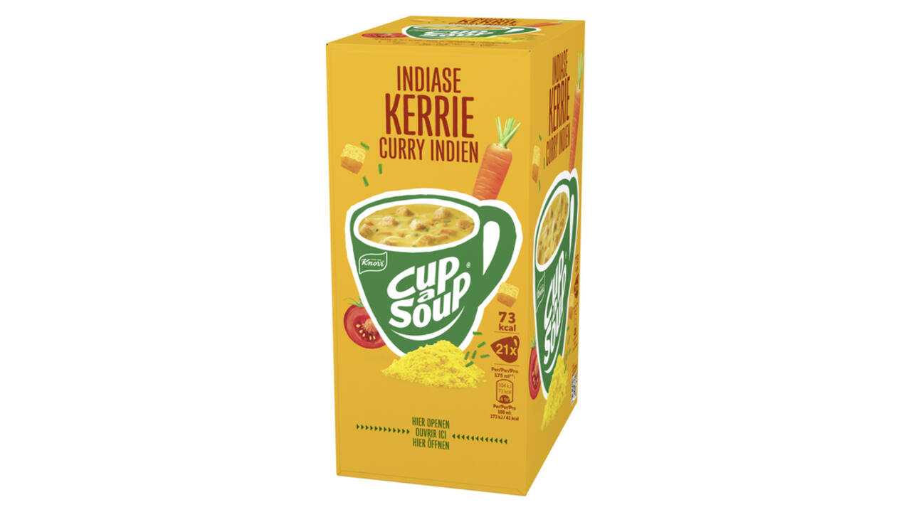 Cup-a-Soup Knorr Indiase kerrie 21x175ml