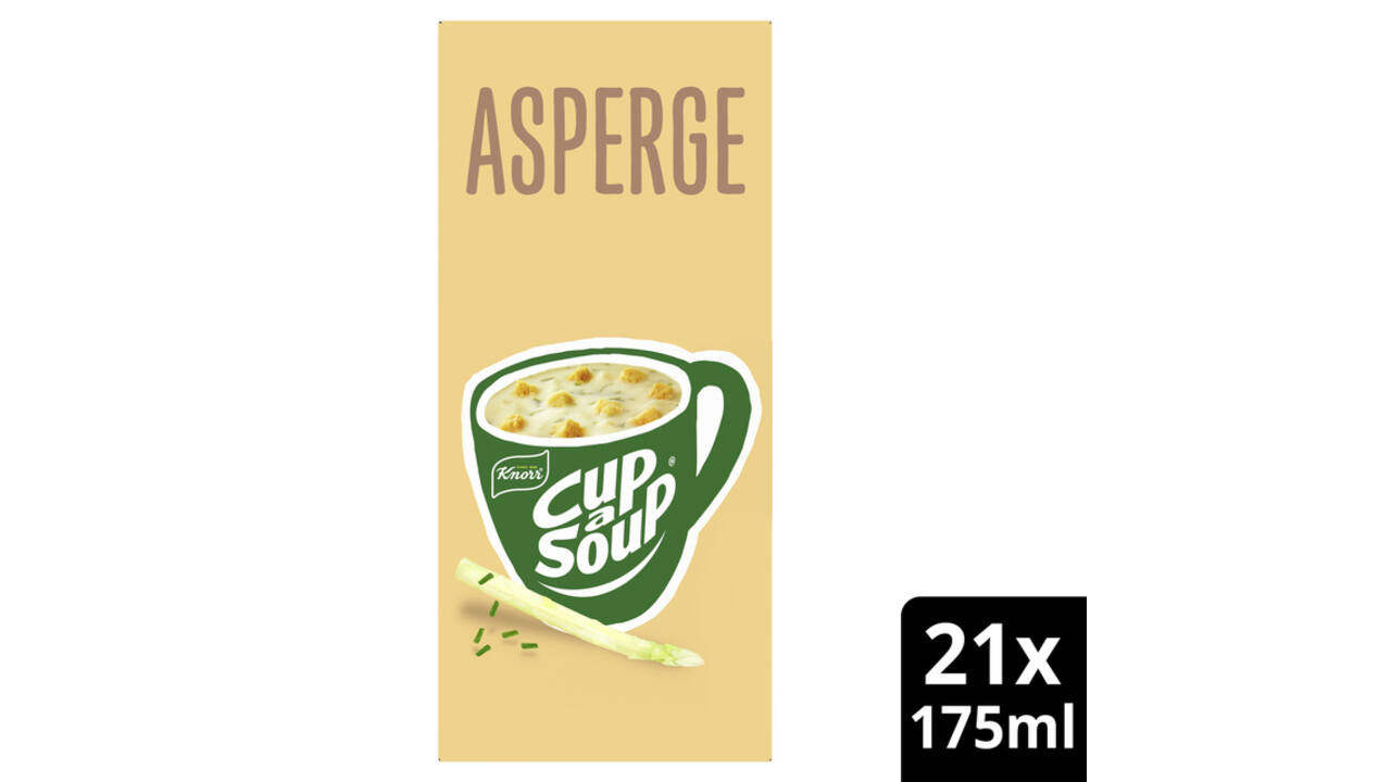 Cup-a-Soup Knorr asperge 21x175ml