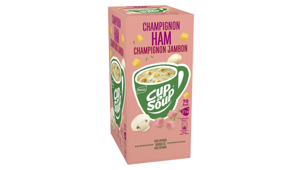 Cup-a-Soup Knorr champignon ham 21x175ml