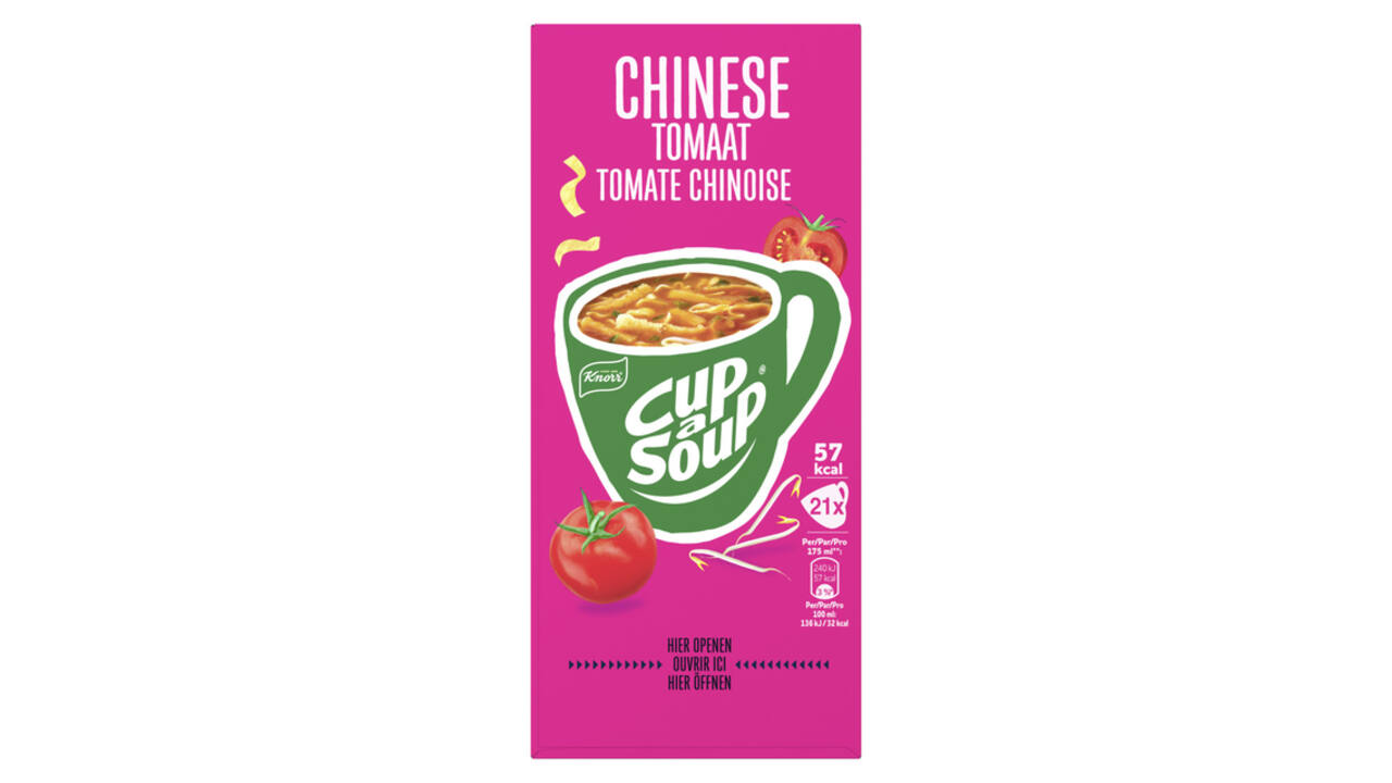 Cup-a-Soup Knorr Chinese tomaten 21x175ml