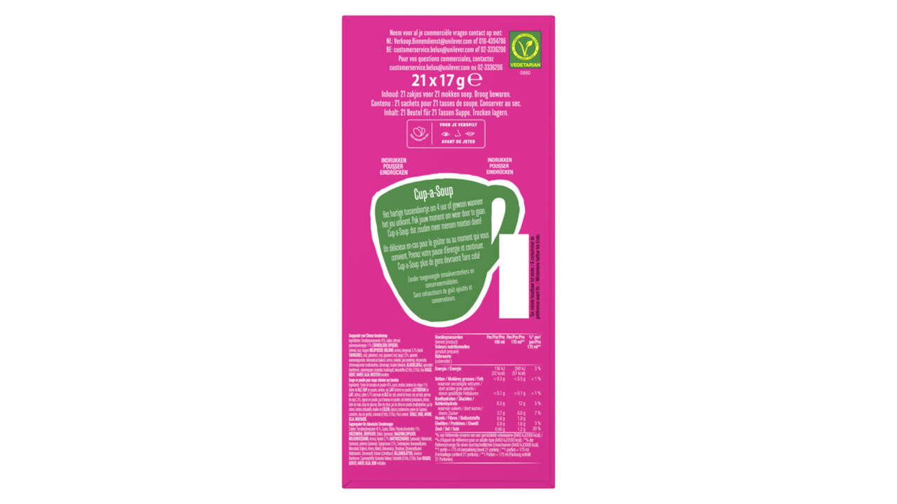 Cup-a-Soup Knorr Chinese tomaten 21x175ml