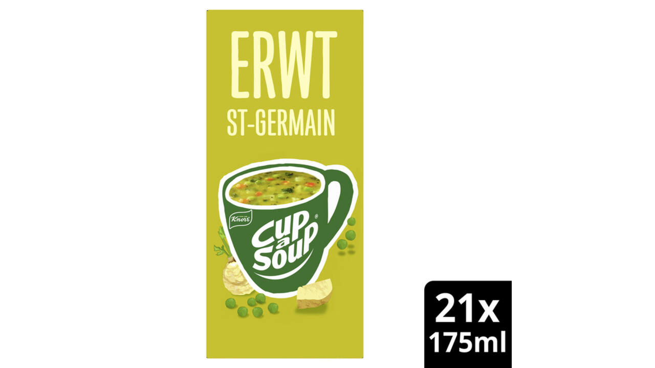 Cup-a-Soup Knorr erwtensoep 21x175ml
