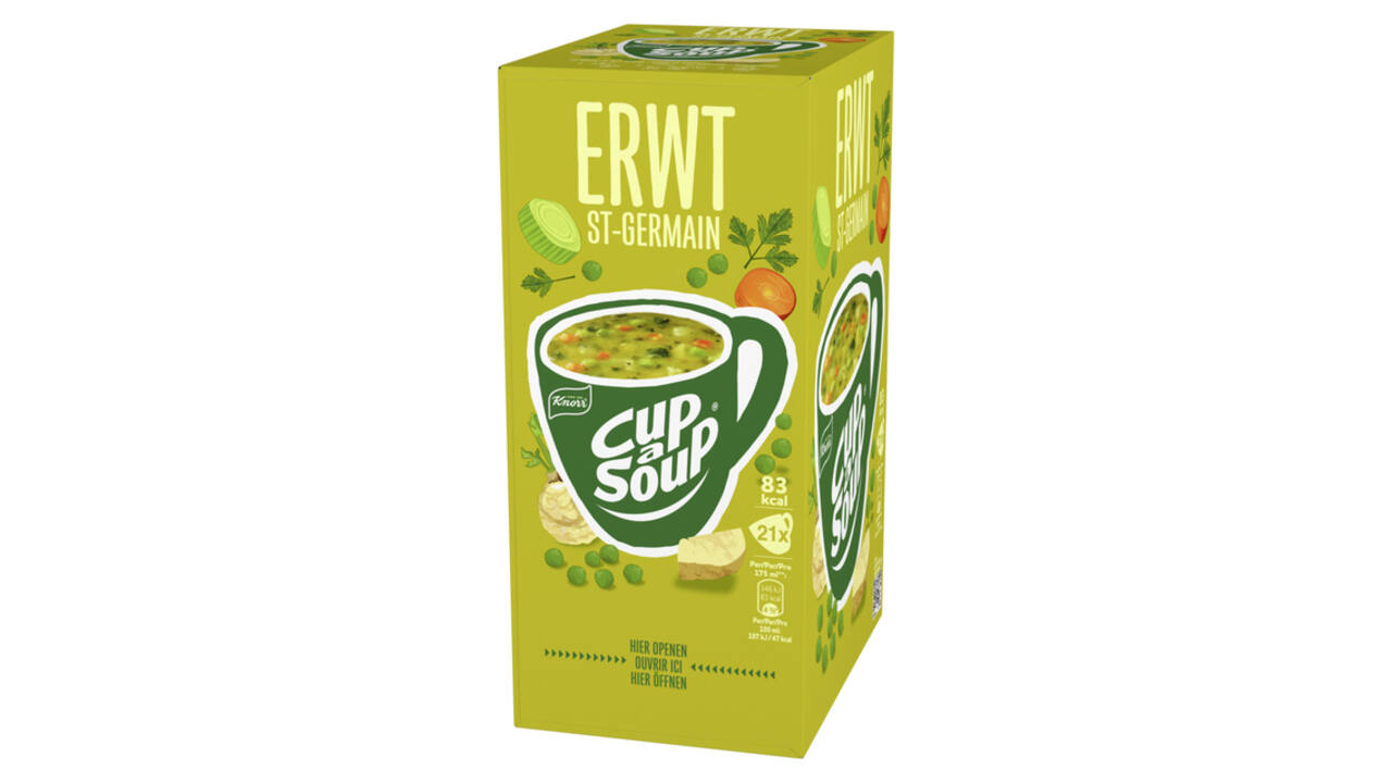 Cup-a-Soup Knorr erwtensoep 21x175ml