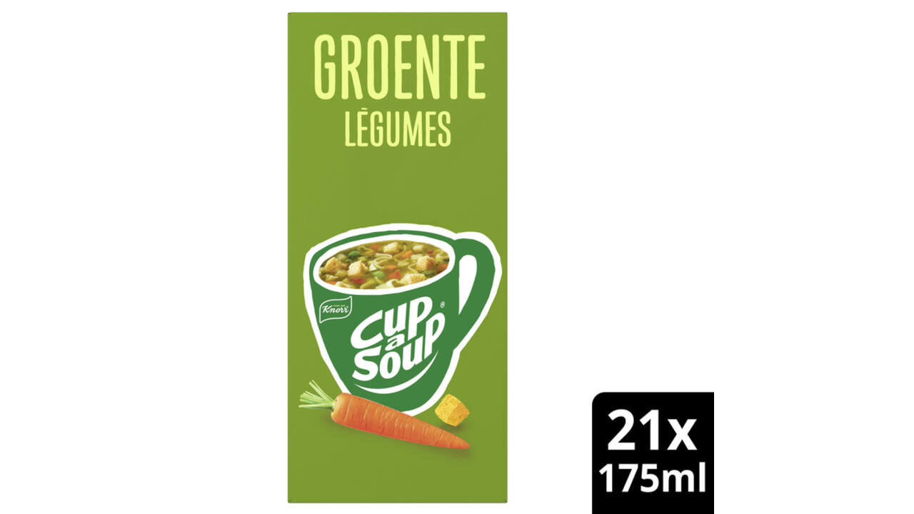 Cup-a-Soup Knorr groente 21x175ml