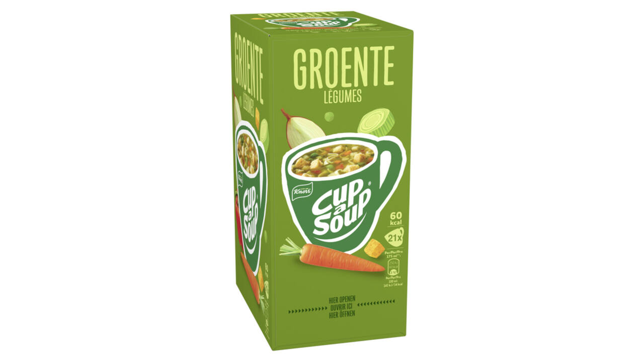 Cup-a-Soup Knorr groente 21x175ml