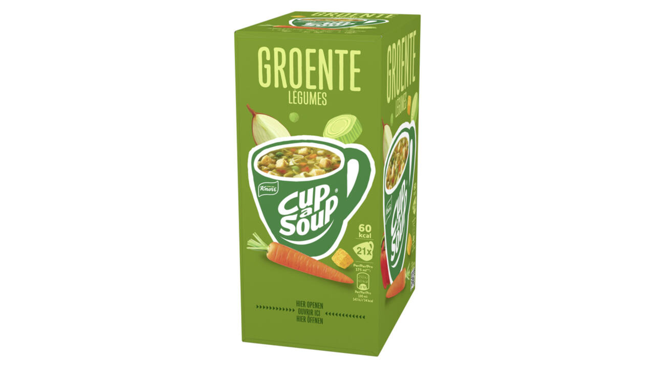 Cup-a-Soup Knorr groente 21x175ml