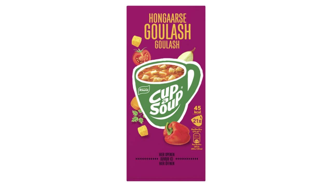 Cup-a-Soup Knorr Hongaarse goulash 21x175ml