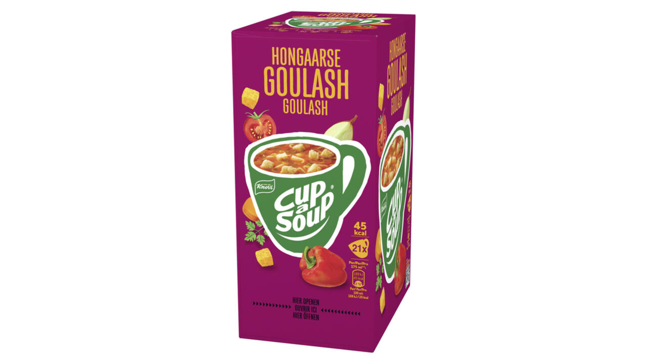 Cup-a-Soup Knorr Hongaarse goulash 21x175ml
