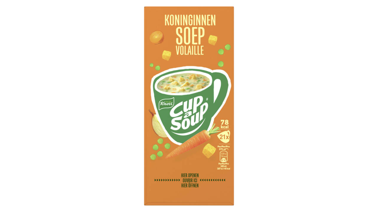 Cup-a-Soup Knorr koninginnensoep 21x175ml