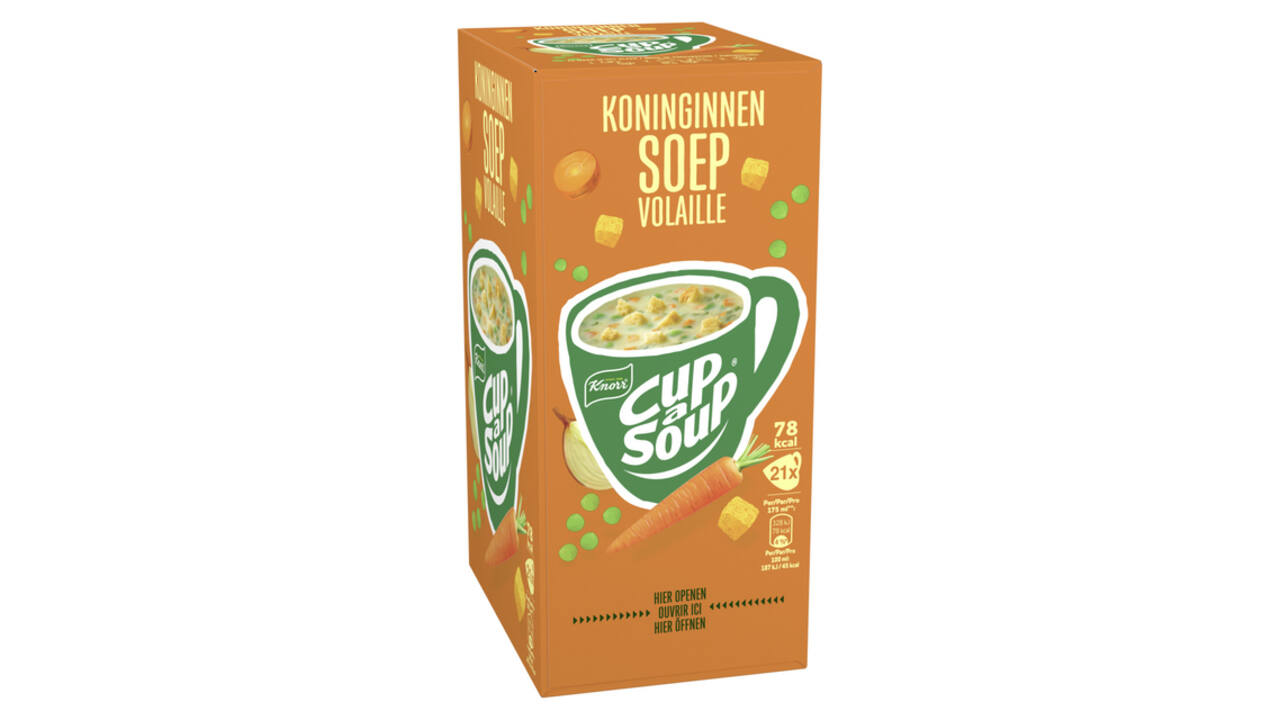 Cup-a-Soup Knorr koninginnensoep 21x175ml