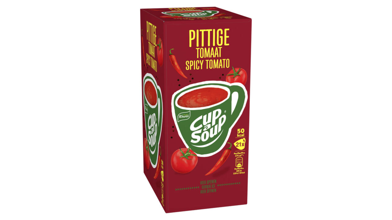 Cup-a-Soup Knorr pittige tomaat 21x175ml