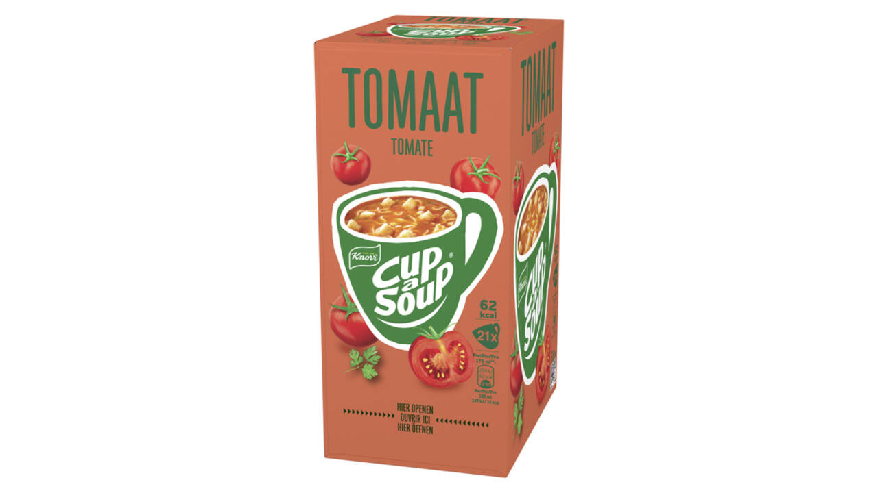 Cup-a-Soup Knorr tomaat 21x175ml