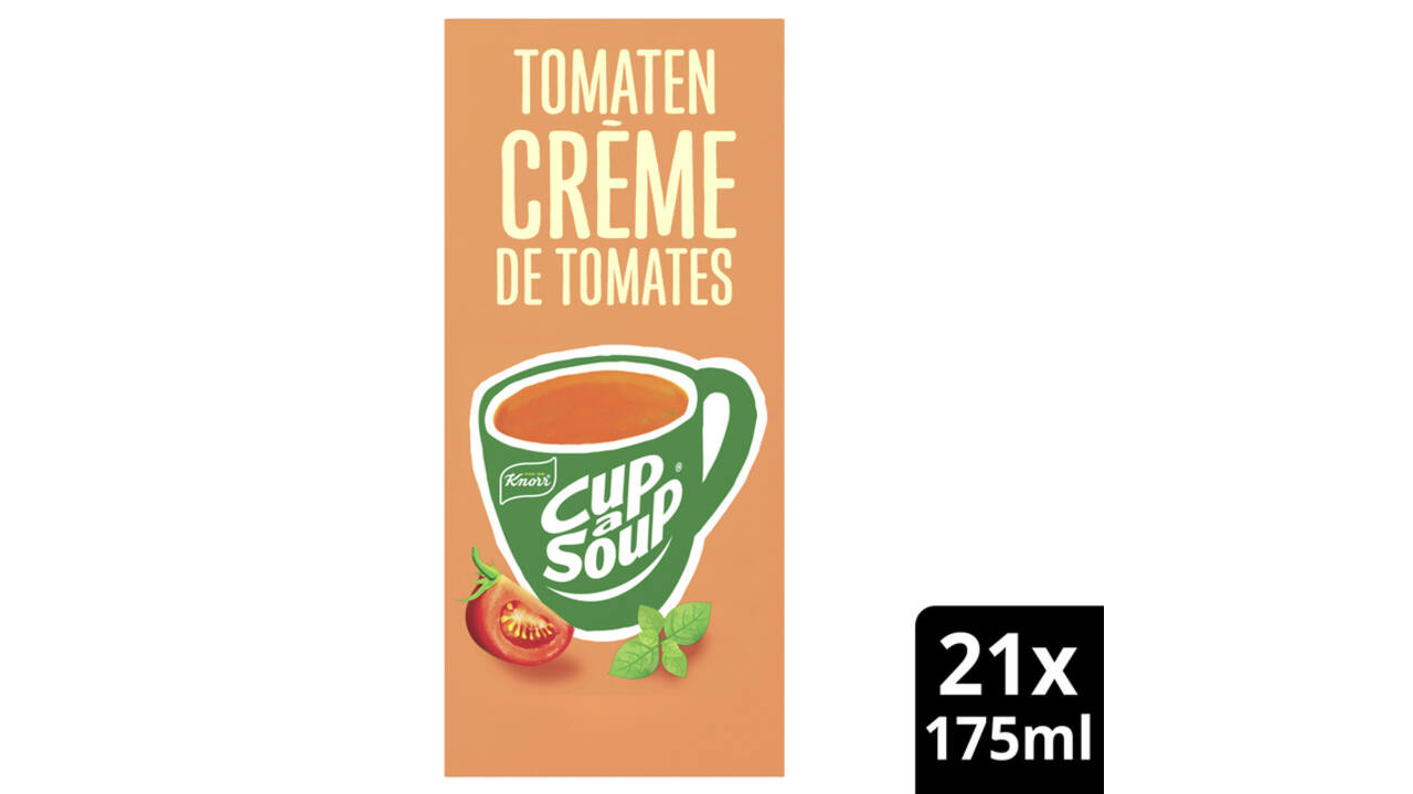Cup-a-Soup Knorr tomaten crème 21x175ml