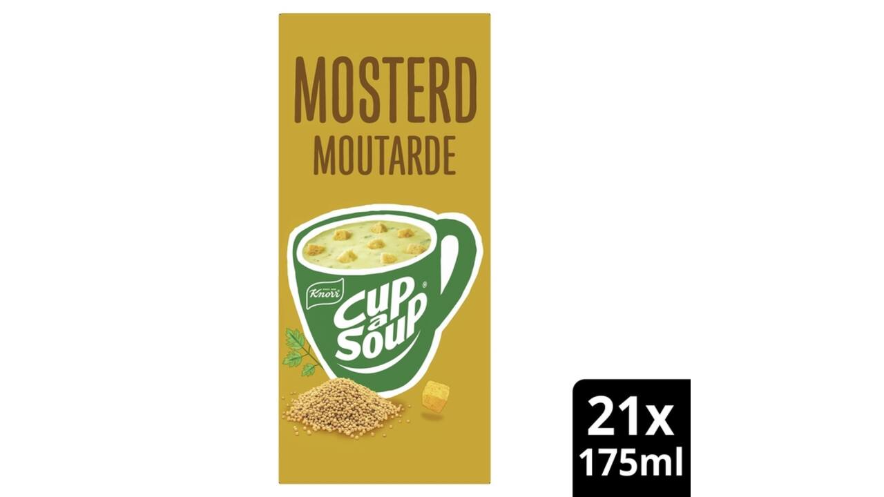 Cup-a-Soup Knorr mosterd 21x175ml