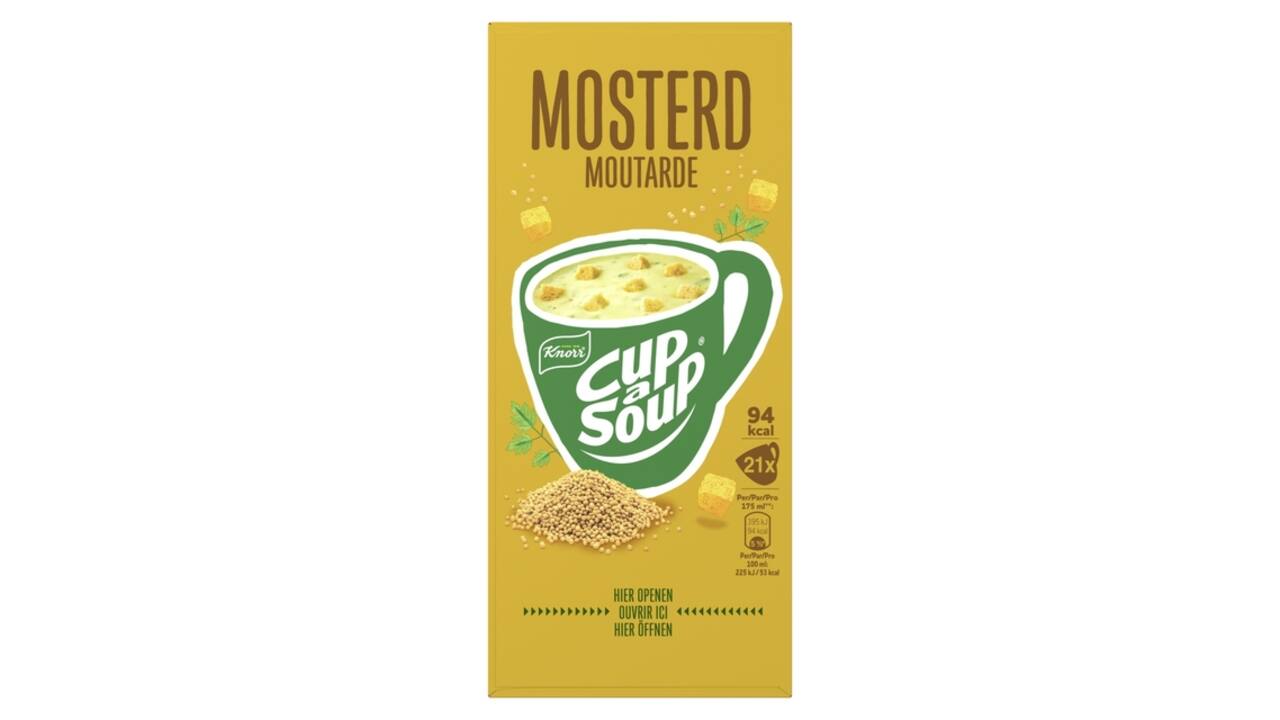 Cup-a-Soup Knorr mosterd 21x175ml