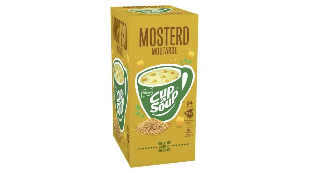 Cup-a-Soup Knorr mosterd 21x175ml
