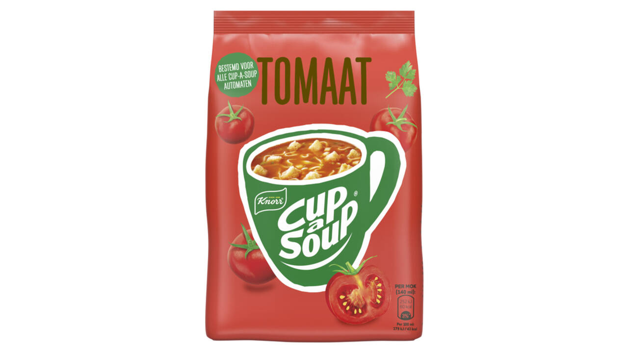Cup-a-Soup Knorr machinezak tomaat 140ml