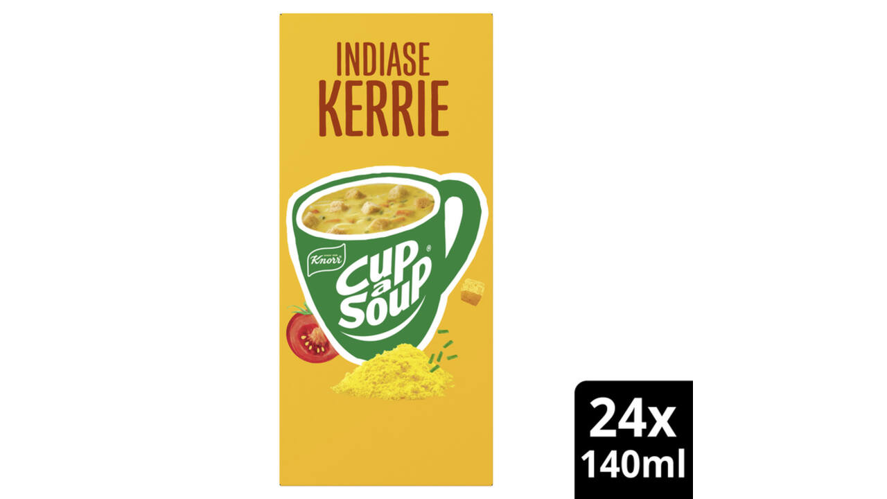 Cup-a-Soup Knorr Indiase kerrie 24x140ml