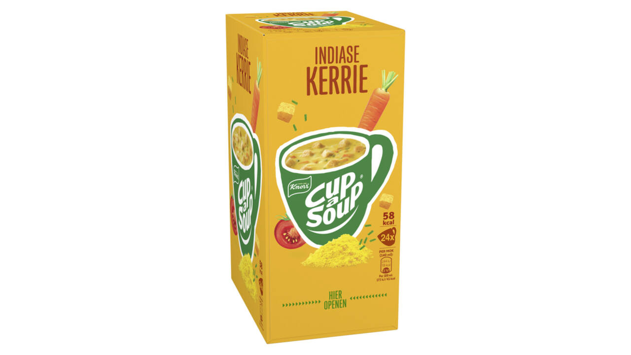 Cup-a-Soup Knorr Indiase kerrie 24x140ml