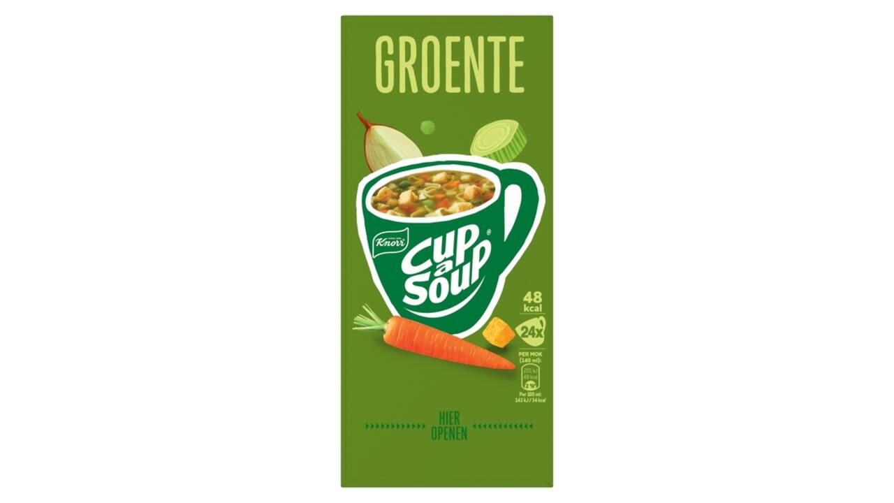 Cup-a-Soup Knorr groente 24x140ml