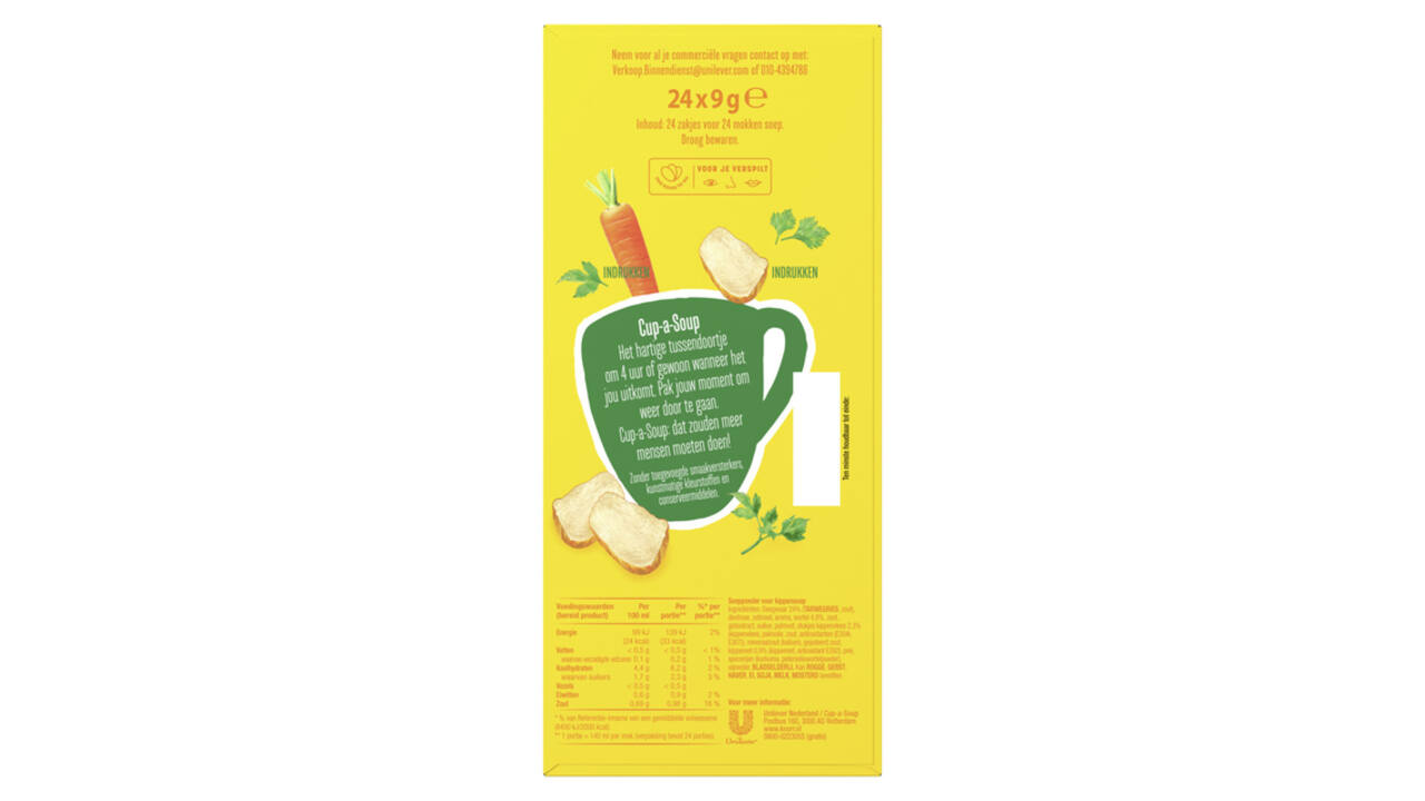 Cup-a-Soup Knorr kip 24x140ml