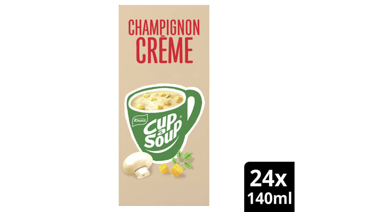 Cup-a-Soup Knorr champignon crème 24x140ml