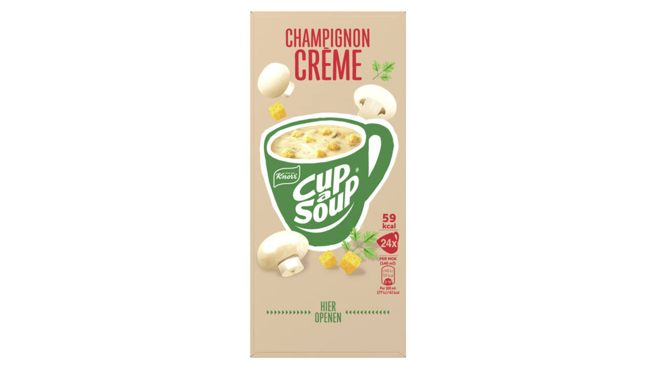 Cup-a-Soup Knorr champignon crème 24x140ml