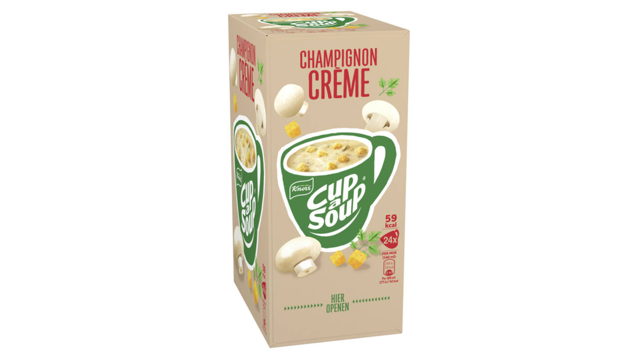 Cup-a-Soup Knorr champignon crème 24x140ml