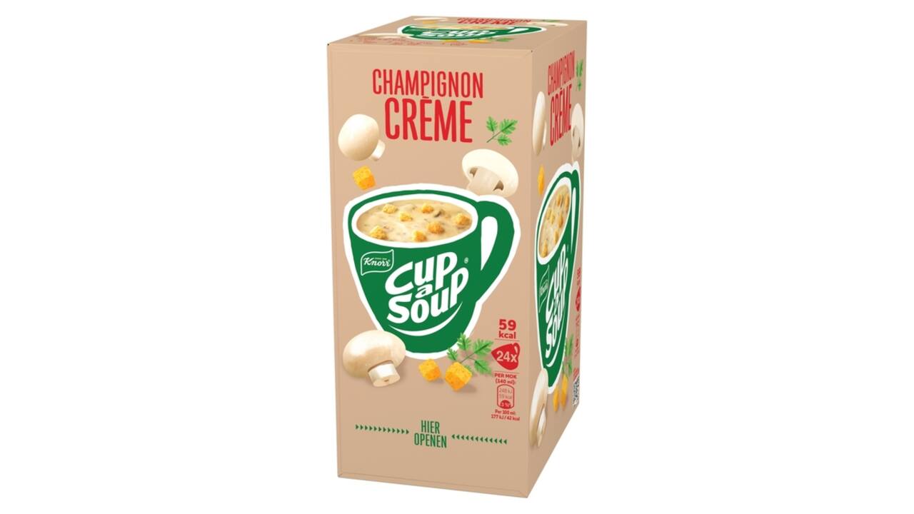 Cup-a-Soup Knorr champignon crème 24x140ml