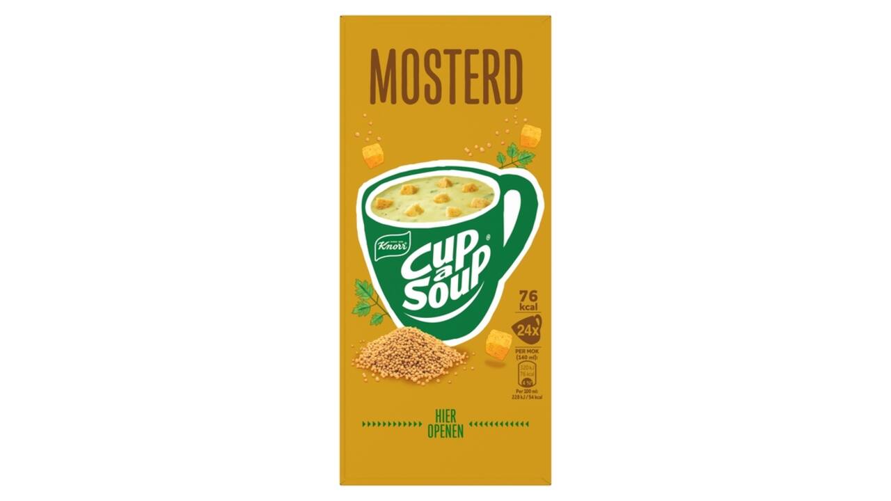 Cup-a-Soup Knorr mosterd 24x140ml