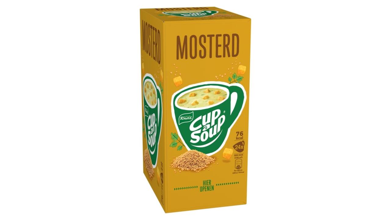 Cup-a-Soup Knorr mosterd 24x140ml