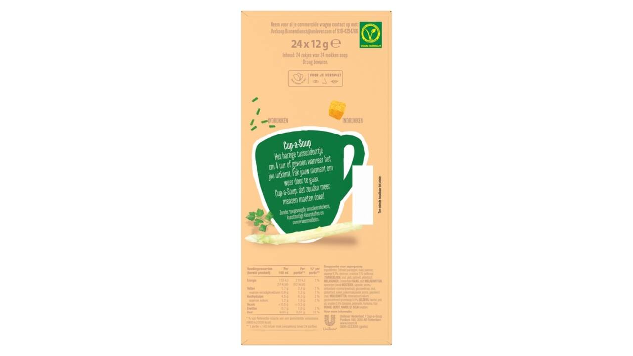 Cup-a-Soup Knorr asperge 24x140ml