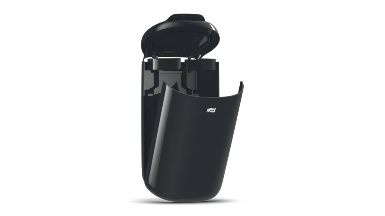 Afvalbak Tork B3 Elevation klein 5 liter zwart 564008