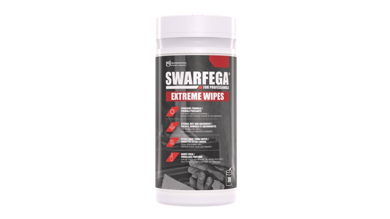 Handreinigingsdoek SCJ Swarfega Extreme Wipes 70 vel