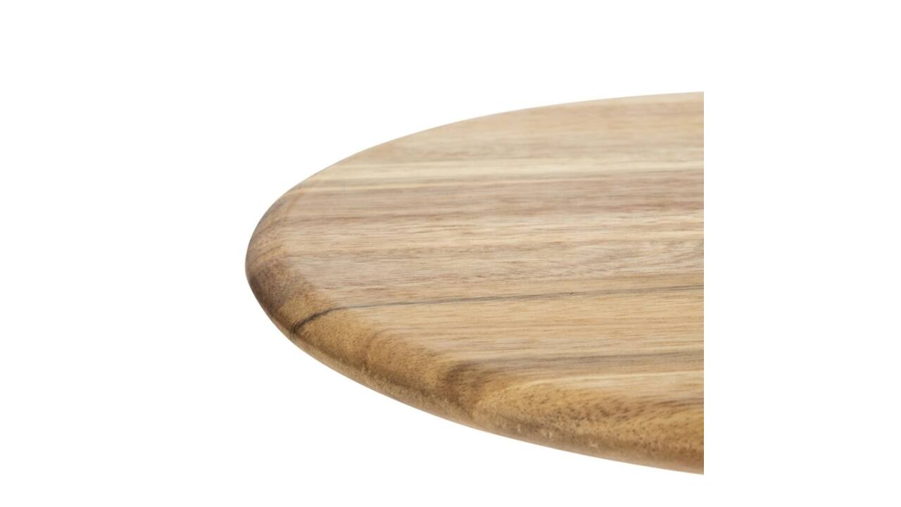 Plank Olympia acaciahout rond Ø33cm